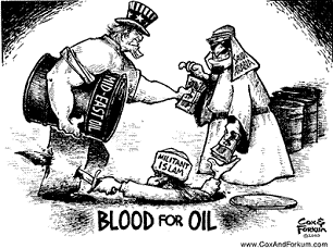 Saudi support of terror with oil moneys