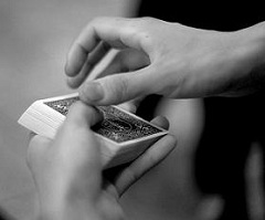 dealing cards
