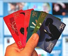 iTunes Gift Cards - 01/11/08