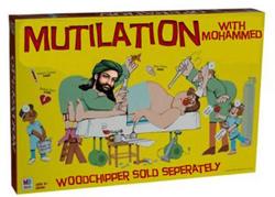 Mutilation with Mohammed toy- Muslim Gifts for Christmas