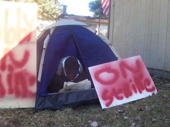 husband on strike