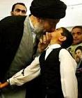 mullah kissing child