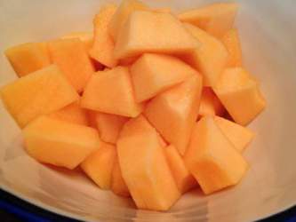 cantaloupe wedges