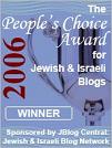 2006 Jewish Blog Awards Winner