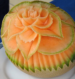 cantaloupe rose