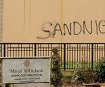 Neighbours of the Masjid Al-Hidayah and Islamic Cultural Centre are reeling after racist graffiti was scrawled across the front of the Port Coquitlam mosque.
