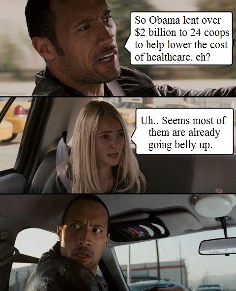 Obama healthcare coops going bankrupt