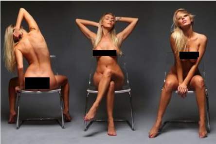 not naked photo of Scarlett johansson - but of Hayley-Marie Coppin