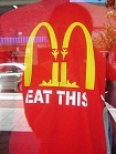 anti-us slogan mcdonald's
