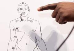 Michael Brown bullet pattern